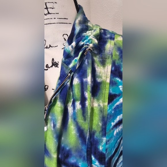 Chicos Zenergy Women’s Full Zip Jacket Multicolored Size 2 (Large) - Picture 3 of 16